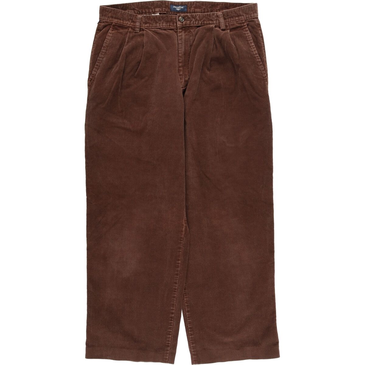 古着 DOCKERS Pleated Relaxed Fit ツータック コーデュロイパンツ メンズw34/eaa394254