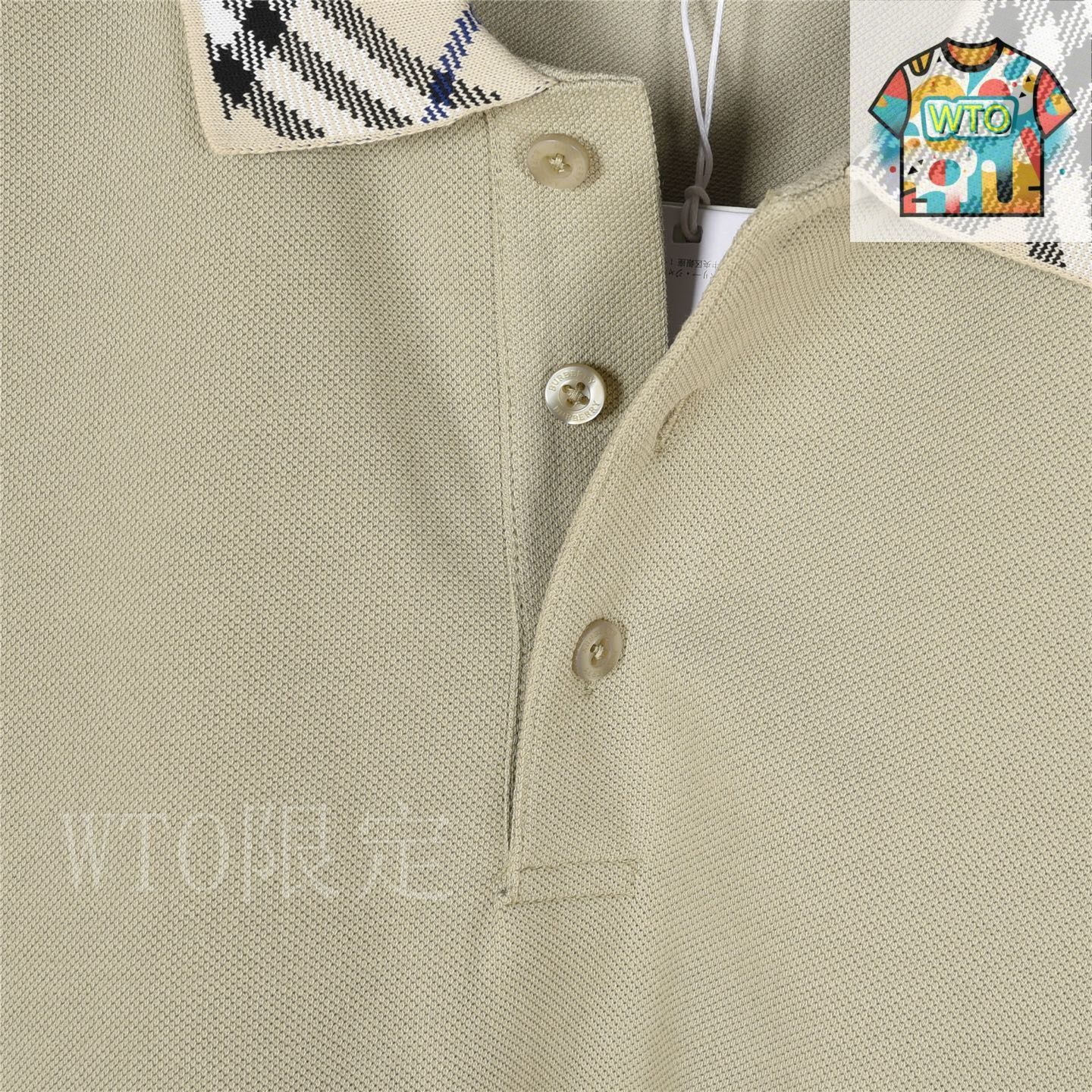 今日WTO】Burberry 25SS 衿ギンガム ショートポロ-LU72 - メルカリ