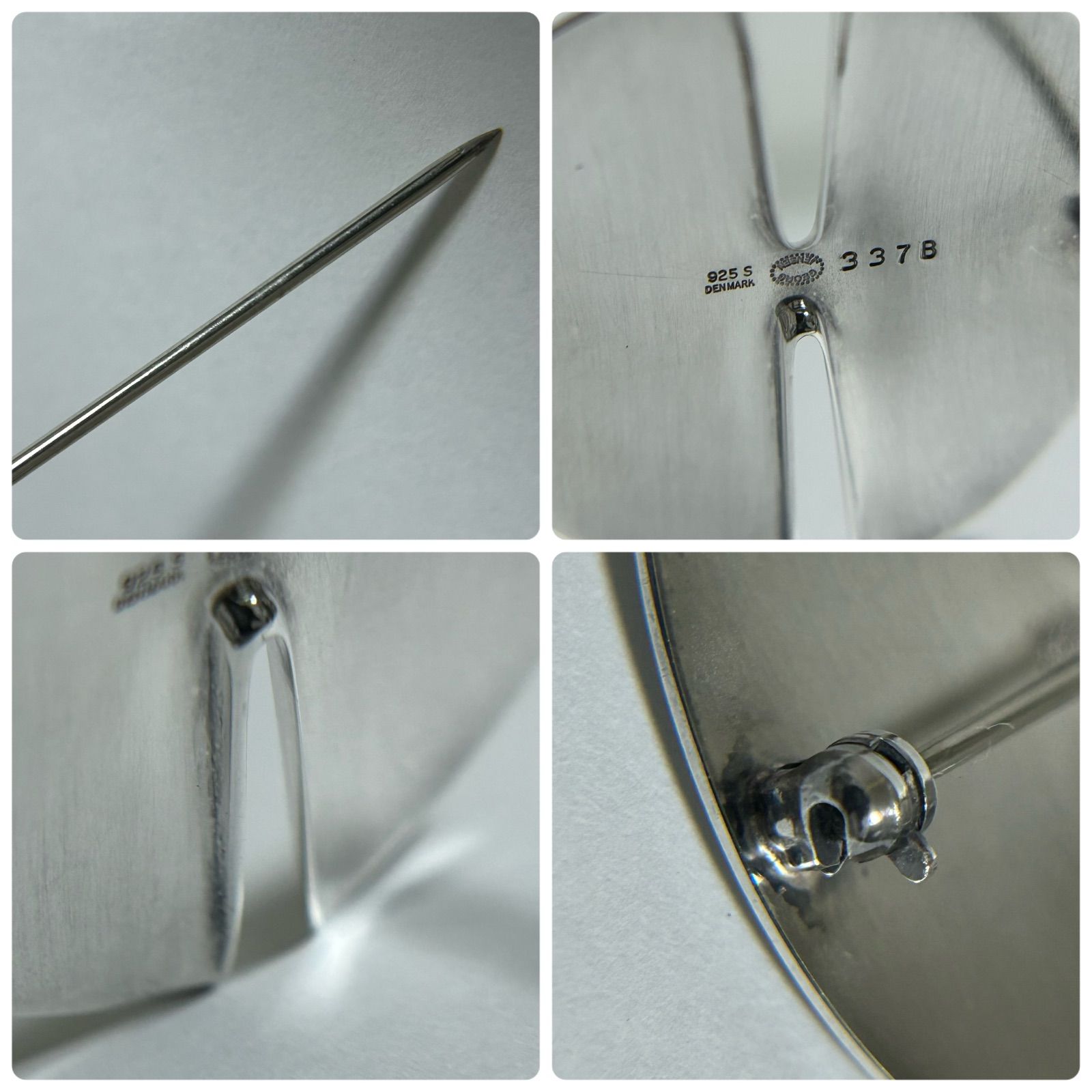 ジョージジェンセン ブローチ 337B AG925 Nanna Ditzel Georg Jensen