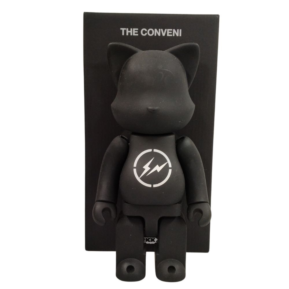 MEDICOM TOY - MEDICOM TOY メディコムトイ NY@BRICK THE CONVENI fragmentdesign ネコ フィギュア ブラック 正規品 / 32206 フラグメントデザイン x ザ・コンビニ x メディコムトイによる