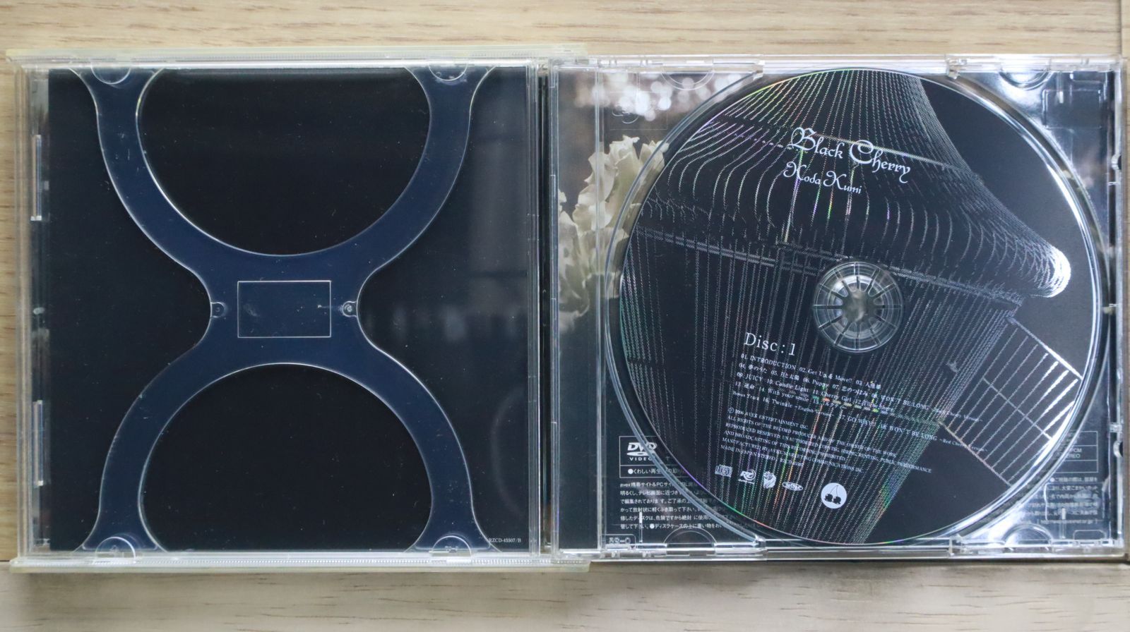 国内盤CD☆倖田來未/Kumi Koda□ Black Cherry (DVD付