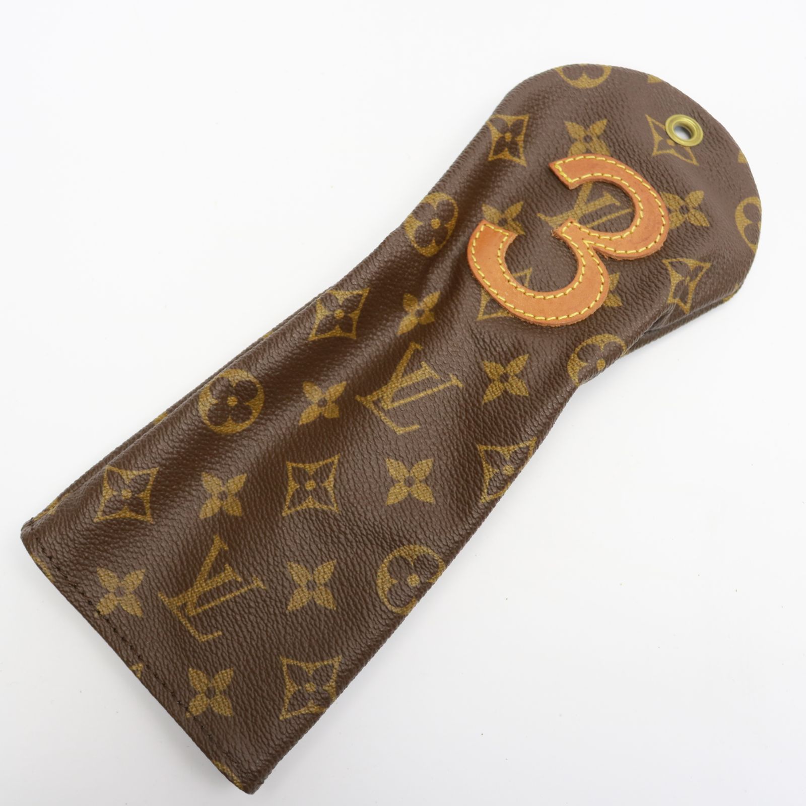 a487】LOUIS VUITTON モノグラム ゴルフ ヘッドカバー 美品