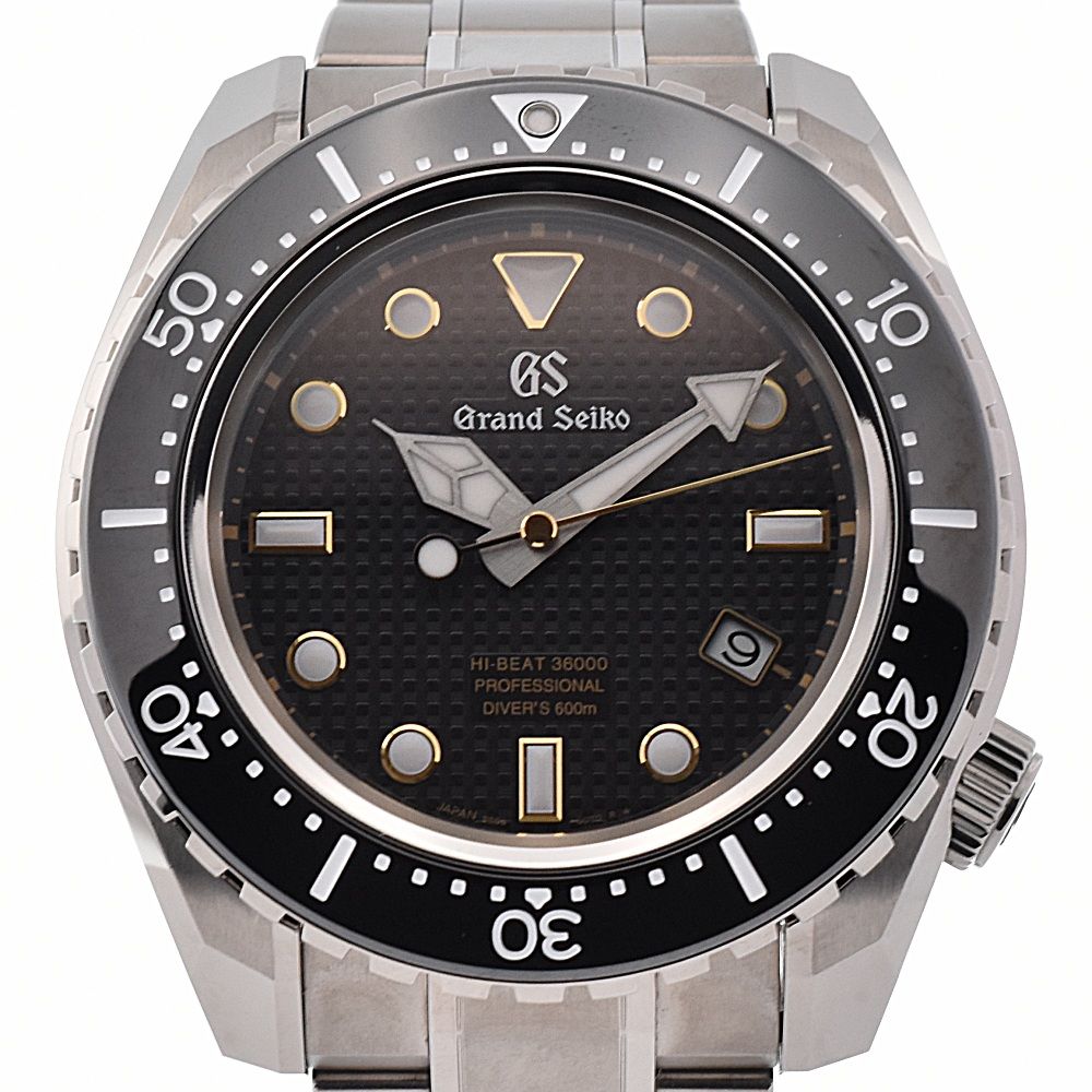 セイコー SEIKO SBGH255 グランドセイコー  ハイビート 36000 ダイバーズ 自動巻き メンズ美品箱付き Q#130123