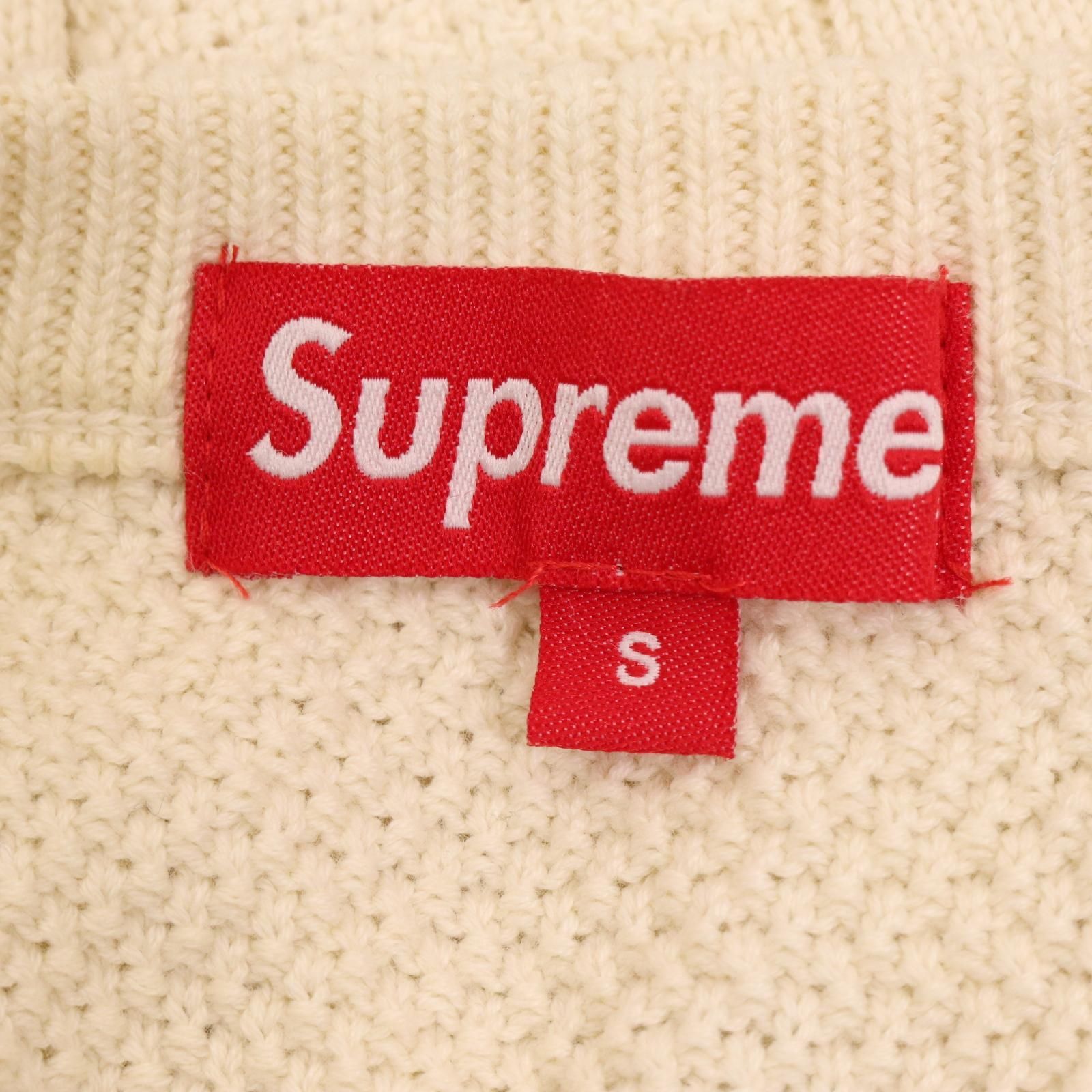 Supreme / Jacquard Sweater シュプリーム コットン ニット セーター 表記サイズS　【2407】