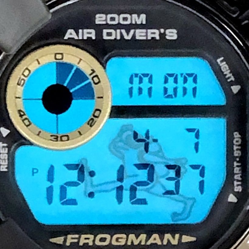 G-SHOCK ジーショック DW-8200BM-1T FROGMAN MEN IN BLACK 2