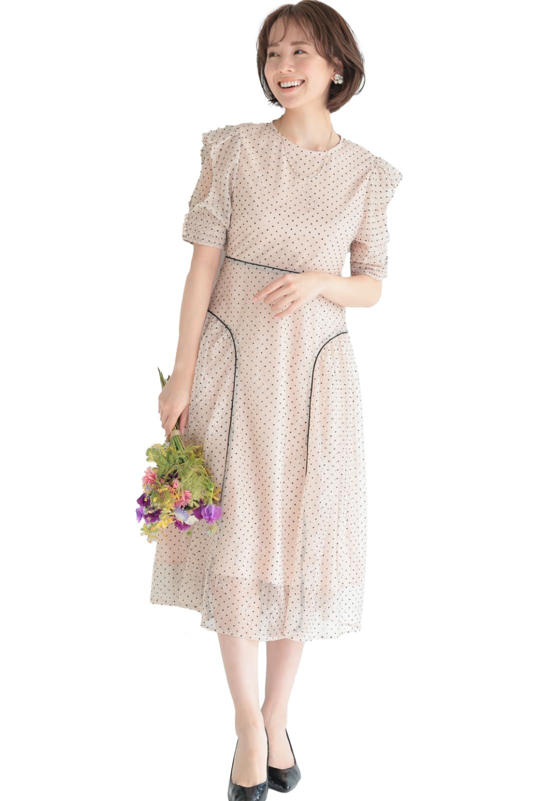 my タグ付き新品【MORE AUNI】パーティードレス 楽天市場】[MORE AUNI] 結婚式 ドレス パーティー お呼ばれ