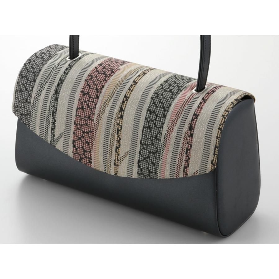 お洒落 草履バッグセット 一枚芯 23.0cm ブラック bs-376-30