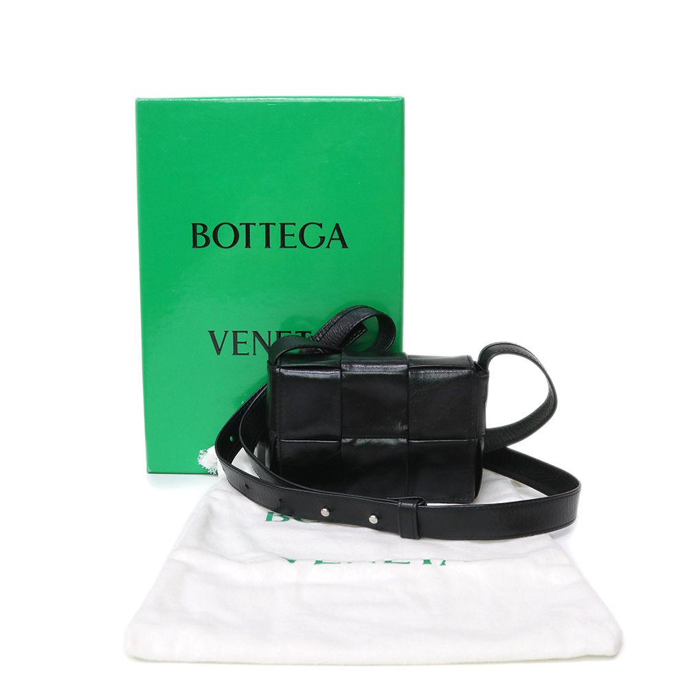 ボッテガヴェネタ キャンバスショルダーバッグ BOTTEGA VENETA マルチカラーキャンバスショルダーバッグ