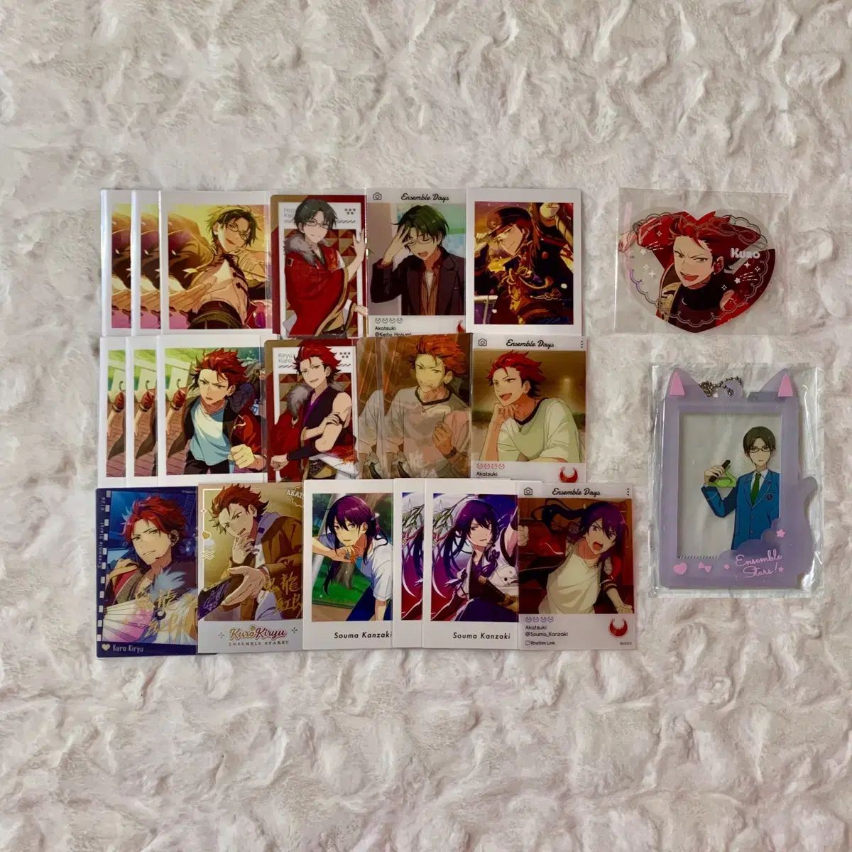 あんスタ 鬼龍紅郎 ぱしゃこれ まとめ売り 新品☆あんスタ☆紅月【鬼龍紅郎】ぱしゃこれ☆IDOL OFF☆2点