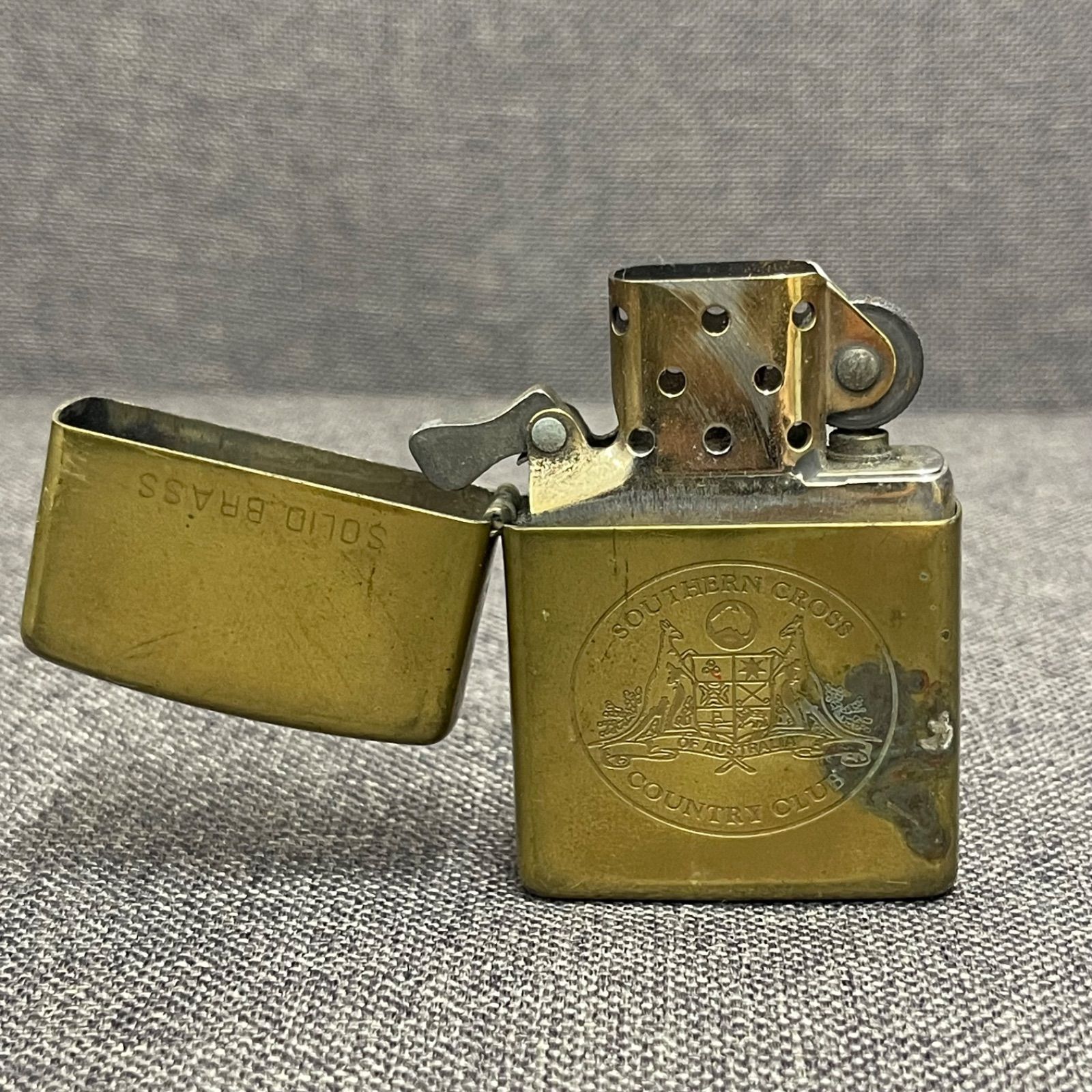 ZIPPO❤️チョッパー メリケンサック❤️Armor ソリッドブラス ZIPPO❤️チョッパー メリケンサック❤️Armor ソリッドブラス