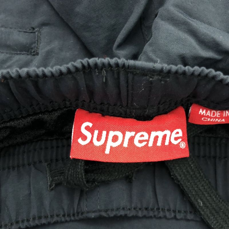 中古】Supreme 22AW Jacquard Panel Track Pant XL ブラック[66