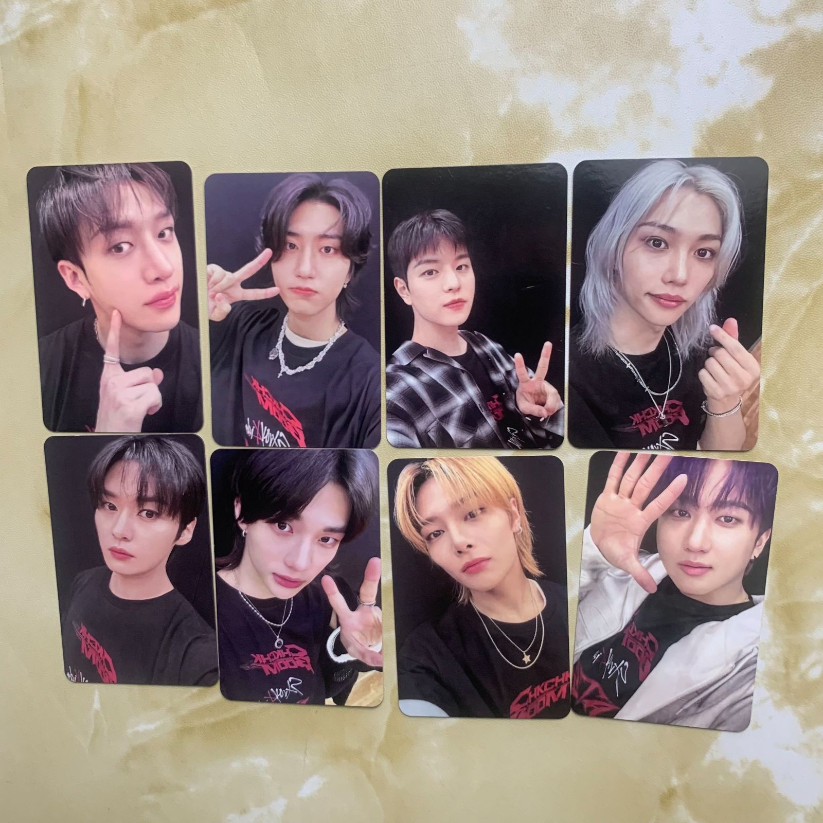 アイエン straykids スキズ chk chk boom ATE サノク 事前収録 特典 1週目 トレカ全員 8枚 セット