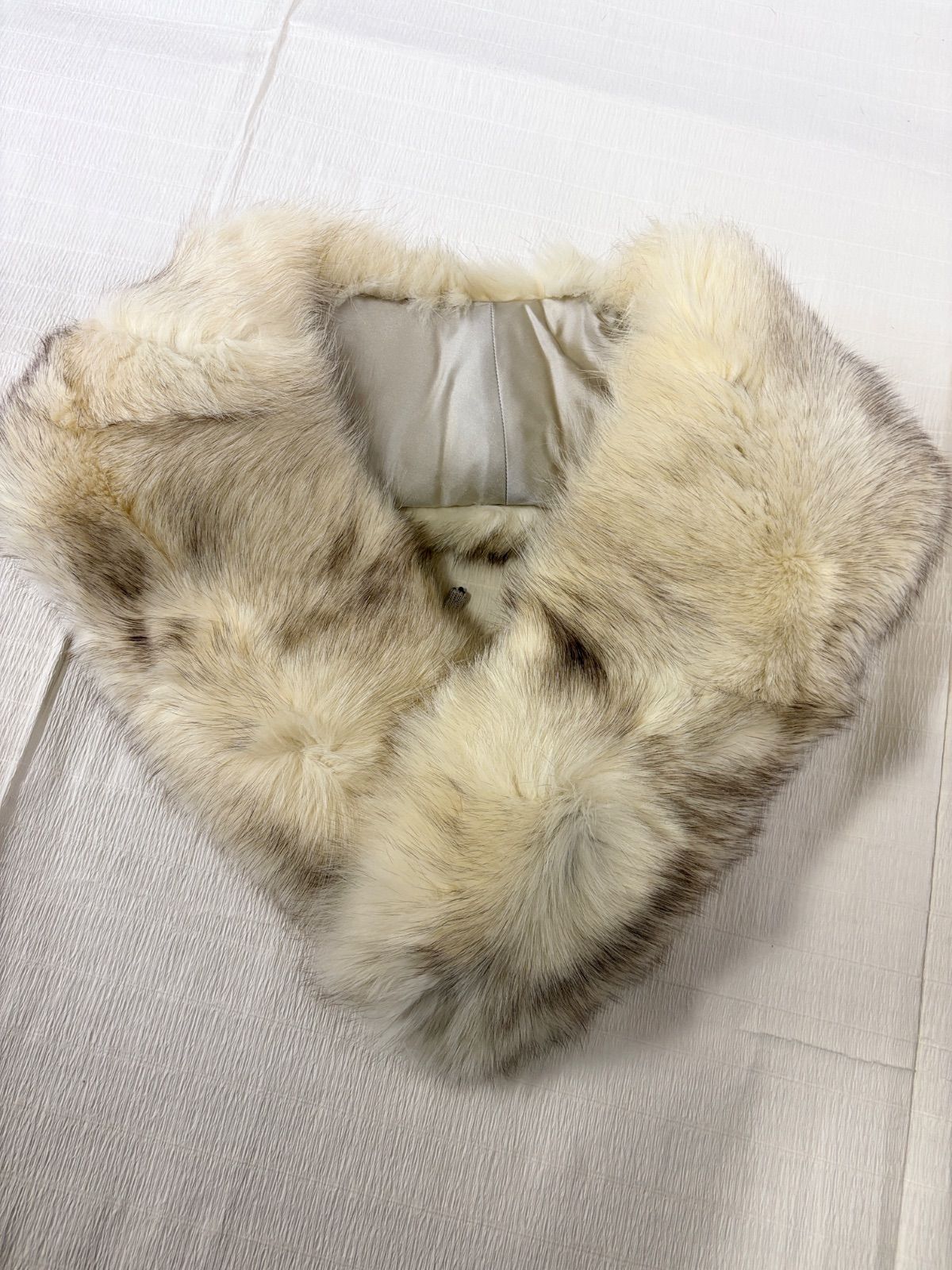 【銀SAGA】SAGA FOX サガフォックス ショール 成人式 ホワイト系 銀SAGA】SAGA FOX サガフォックス ショール 成人式 ホワイト系 サガ