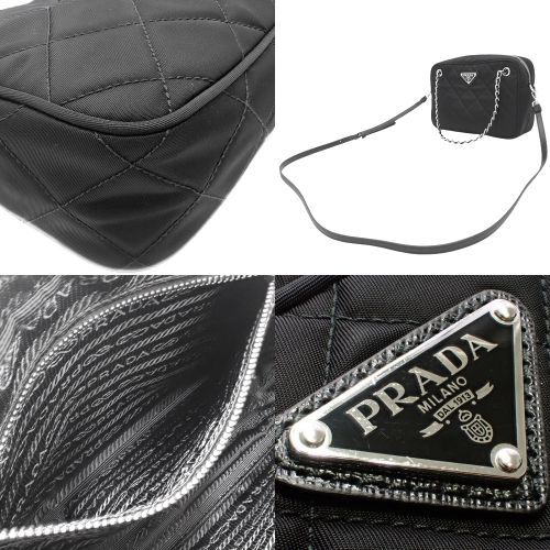 PRADA(プラダ) キルティング チェーンショルダーバッグ ハンドバッグ