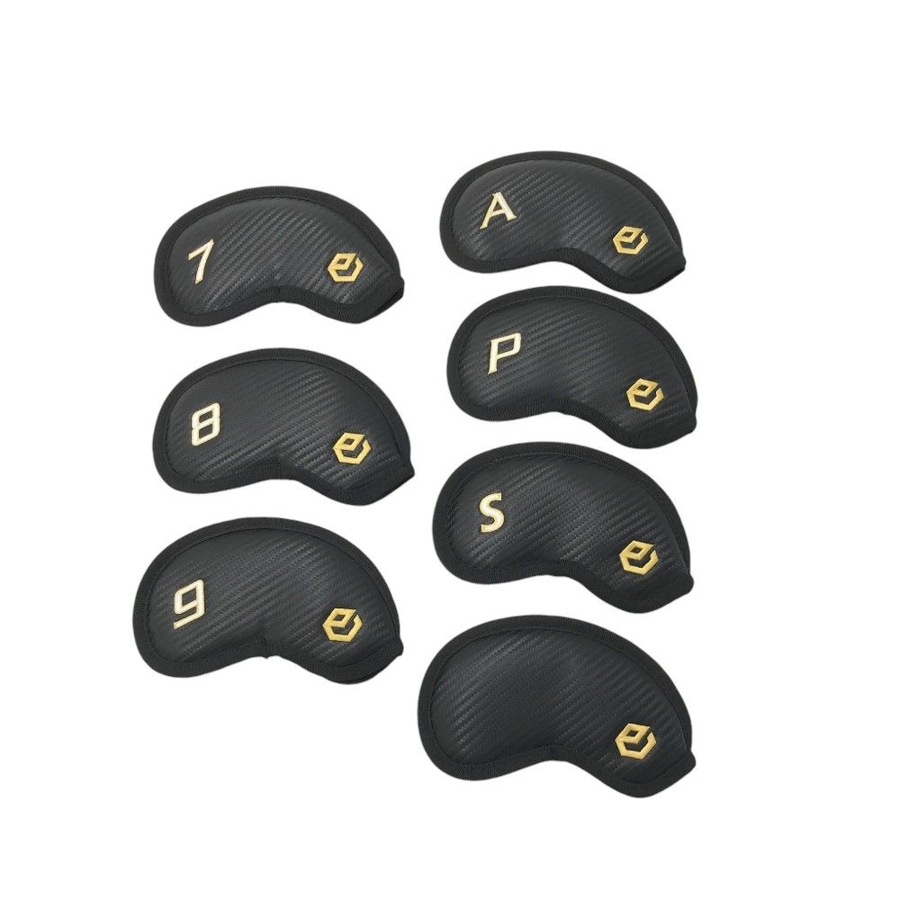 EPON エポン  アイアンヘッドカバー 7点セット  ブラック系  [240101292765] ゴルフウェア ストスト