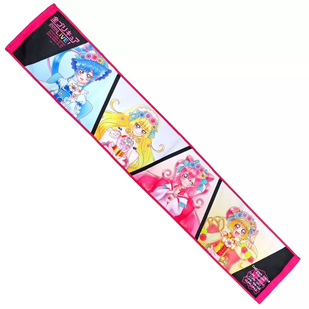 中古】タオル・手ぬぐい デリシャスパーティ プリキュア マフラー 
