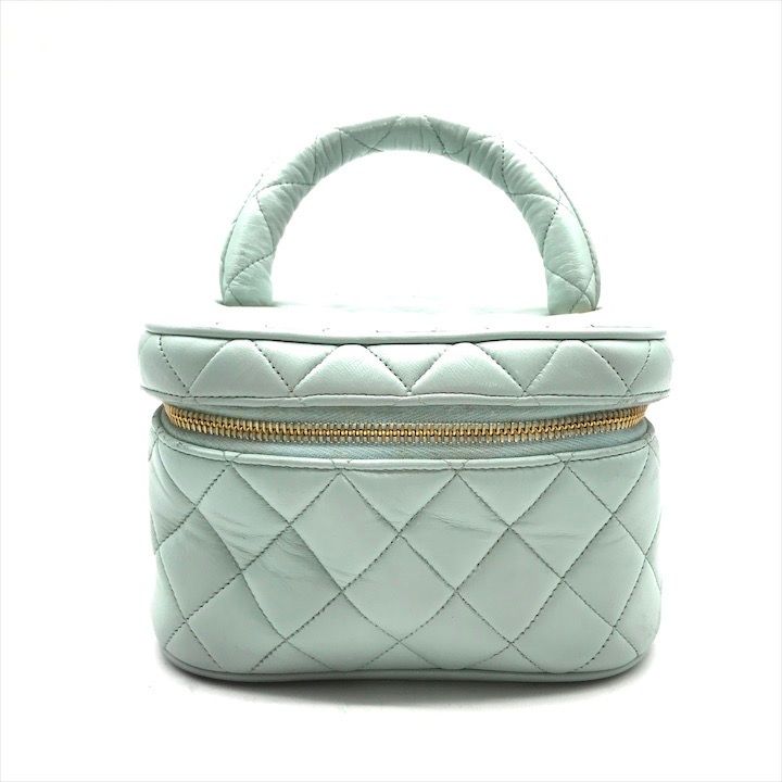 CHANEL シャネル ココマーク マトラッセ 良品 ラムスキン 1円 ミニ 中古良品 レザー - チェーン クラッチ プッシュロック ココ Rococo