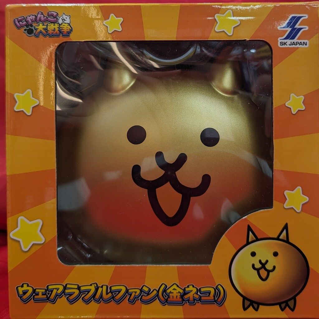 エスケイジャパン ウェアラブルファン にゃんこ大戦争 金ネコ - メルカリ