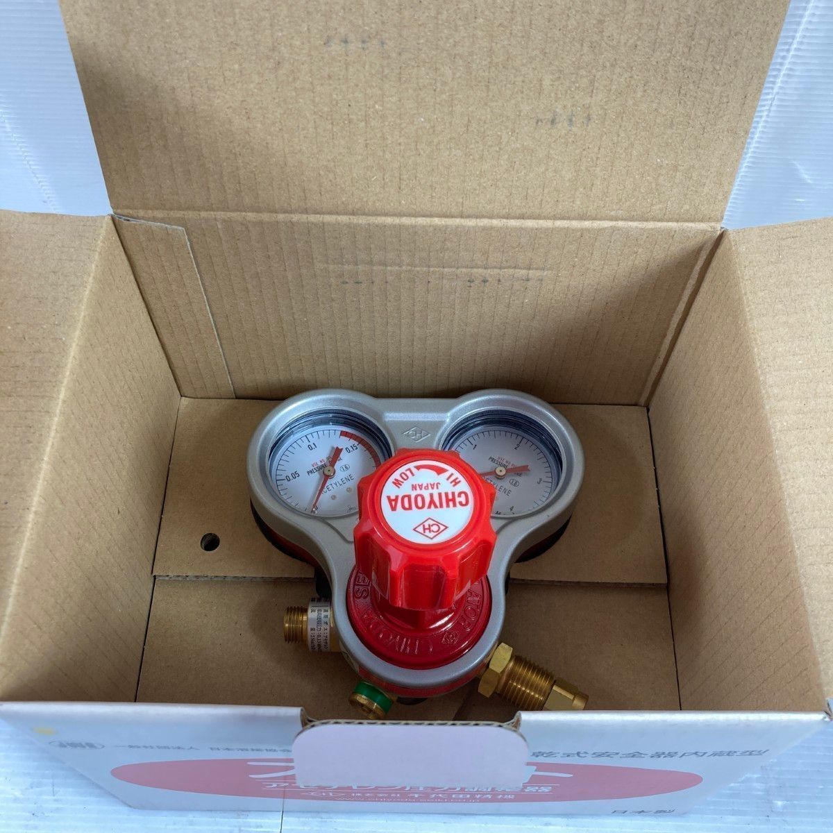 アセチレン圧力調整器 7