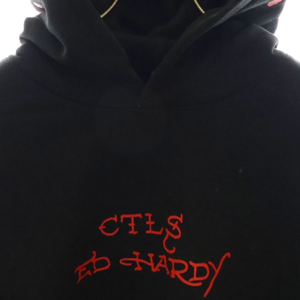cvtvlist (カタリスト) × Ed Hardy ZEKES HEART HOODIE エドハーディー 