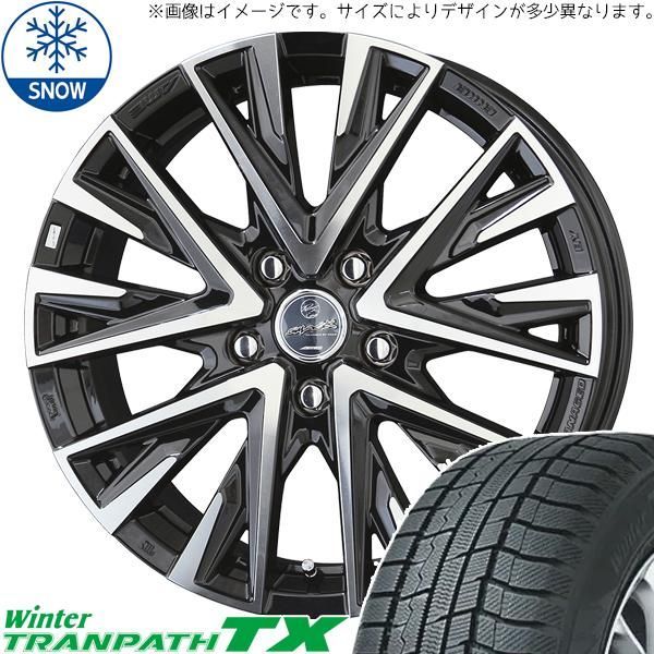 215/55R17 スタッドレスタイヤホイールセット ヤリスクロス etc (TOYO TRANPATH TX & SMACK LEGINA  5穴 114.3) - メルカリ