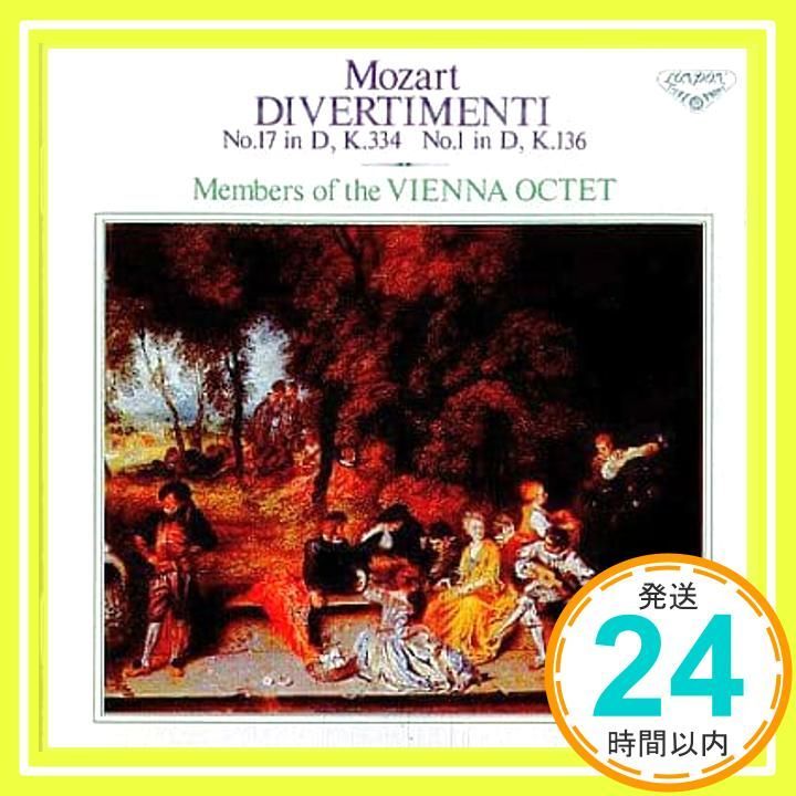 ディベルティメント第17番ニ長調 CD ウィーン八重奏団? モーツァルト ウィーン八重奏団_02