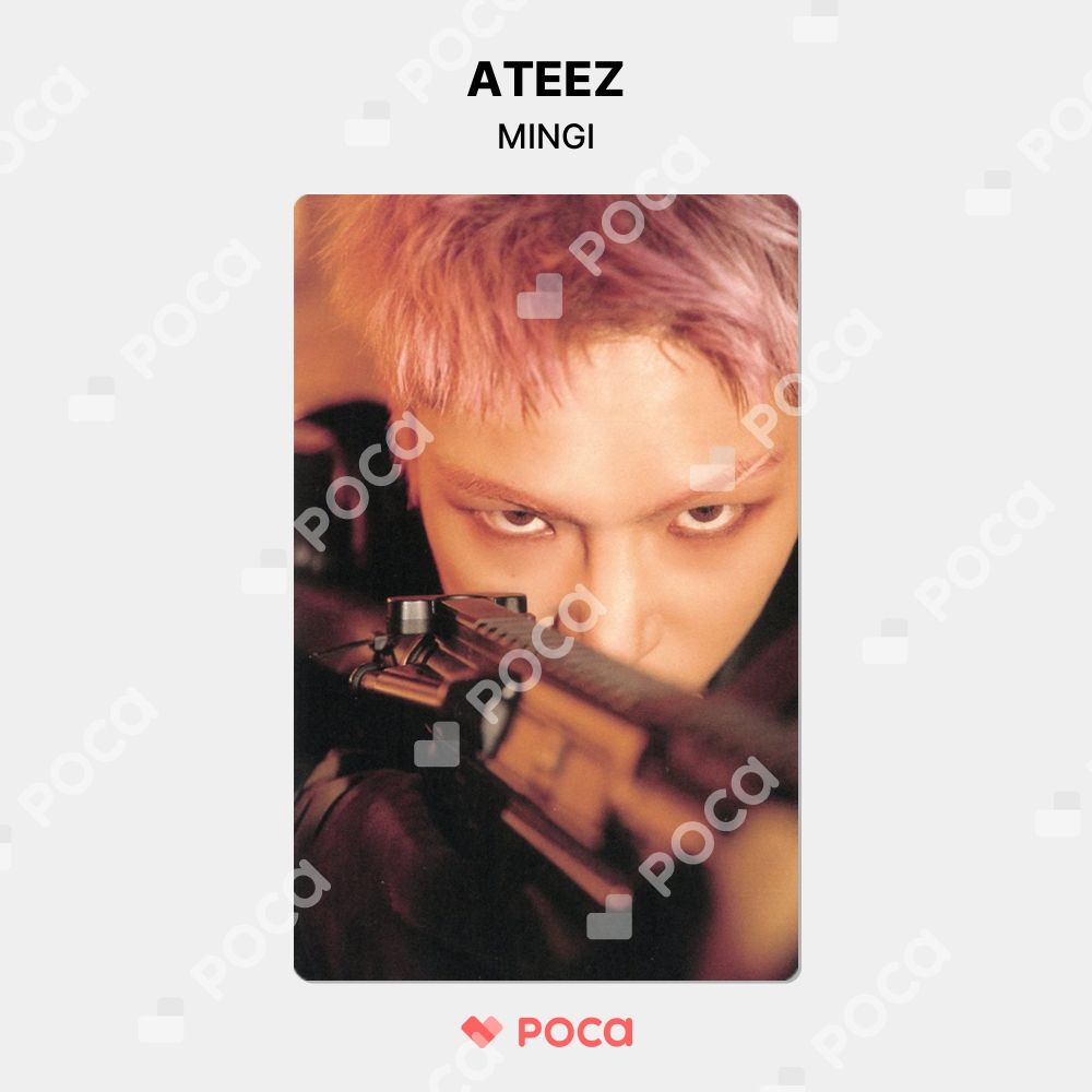 ATEEZ outlaw Z 盤 封入 トレカ 6枚　ミンギ ATEEZ ミンギ OUTLAW トレカ - メルカリ