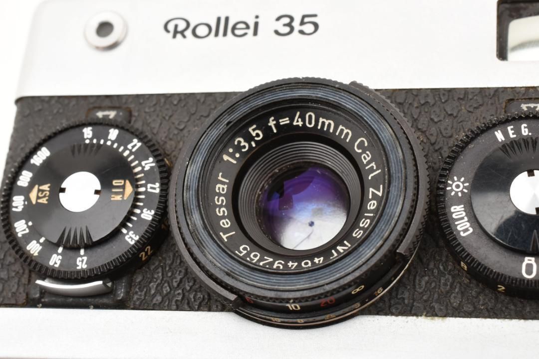 185】希少 Rollei ローライ 35 カールツァイス Tessar 3.5 40mm