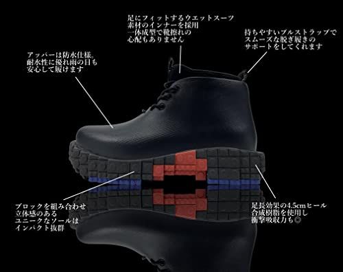 レインブーツ 防水