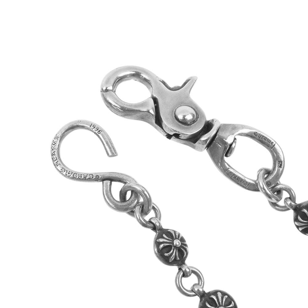 CHROME HEARTS クロムハーツ（原本無） ウォレットチェーン ブラック