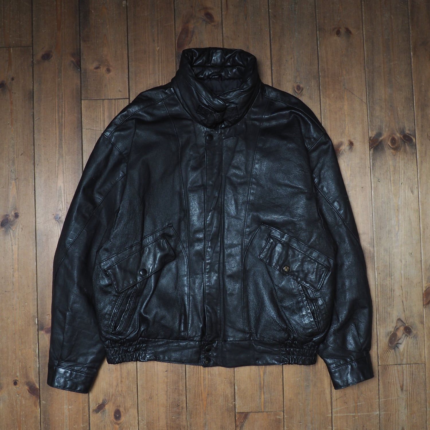 TOWN CRAFT 90s ヴィンテージ レザー ボンバージャケット TOWN CRAFT 90s ヴィンテージ レザー ボンバージャケット