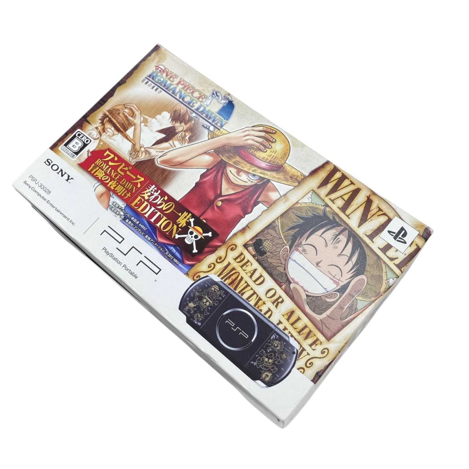 186000 現状品 SONY PSP3000 ワンピース ROMANCE DAWN 冒険の夜明け 麦わらの一味エディション