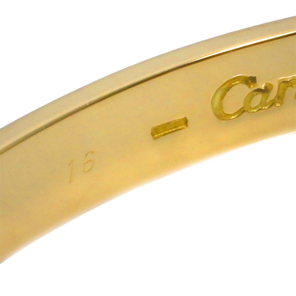 Cartier 750ノベルティー ゴールド バングル Cartier カルティエ ブレスレット 18KT バングル K18YG ゴールド