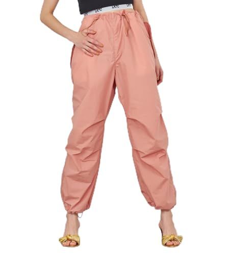 リー イージーパンツ ミリタリーワイドカーゴパンツ フリーサイズ レディース ピンク Free Size