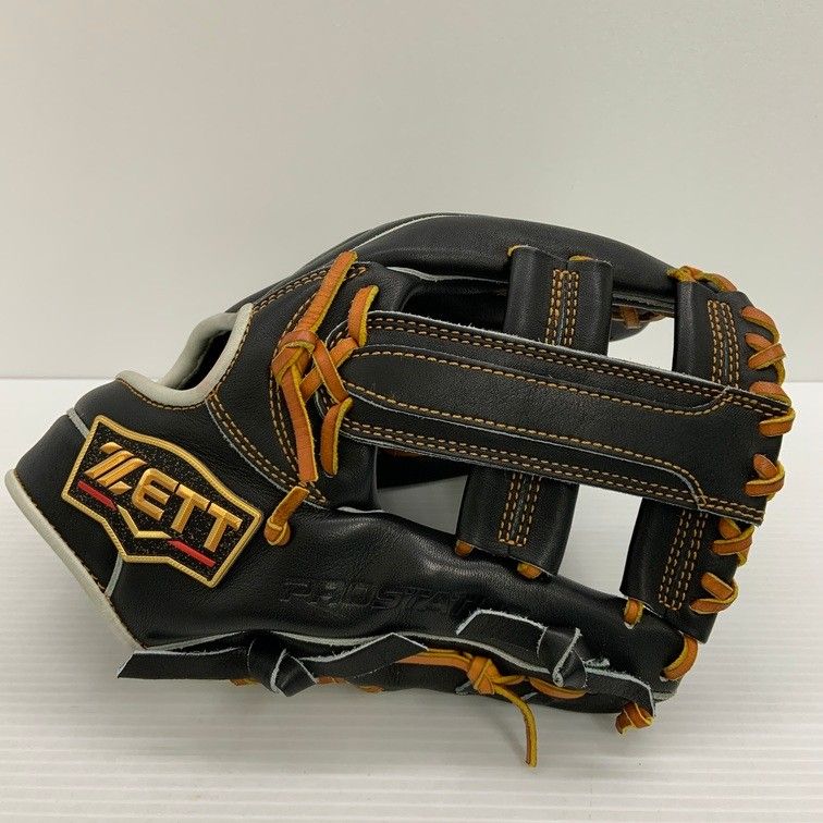 中古品 ゼット ZETT プロステイタス 軟式 内野手用グローブ