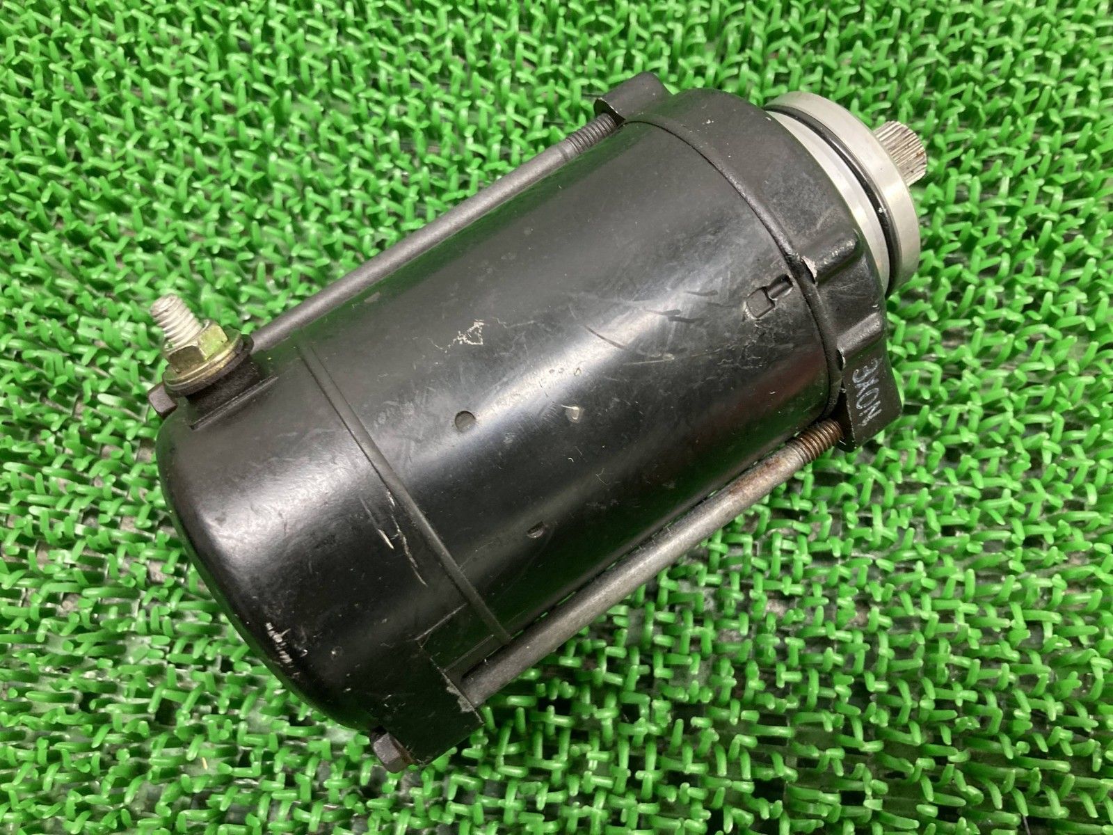 250TR セルモーター SM-13 カワサキ 純正 バイク 部品 BJ250F エストレヤ エスト スターターモーター 機能的問題なし wN