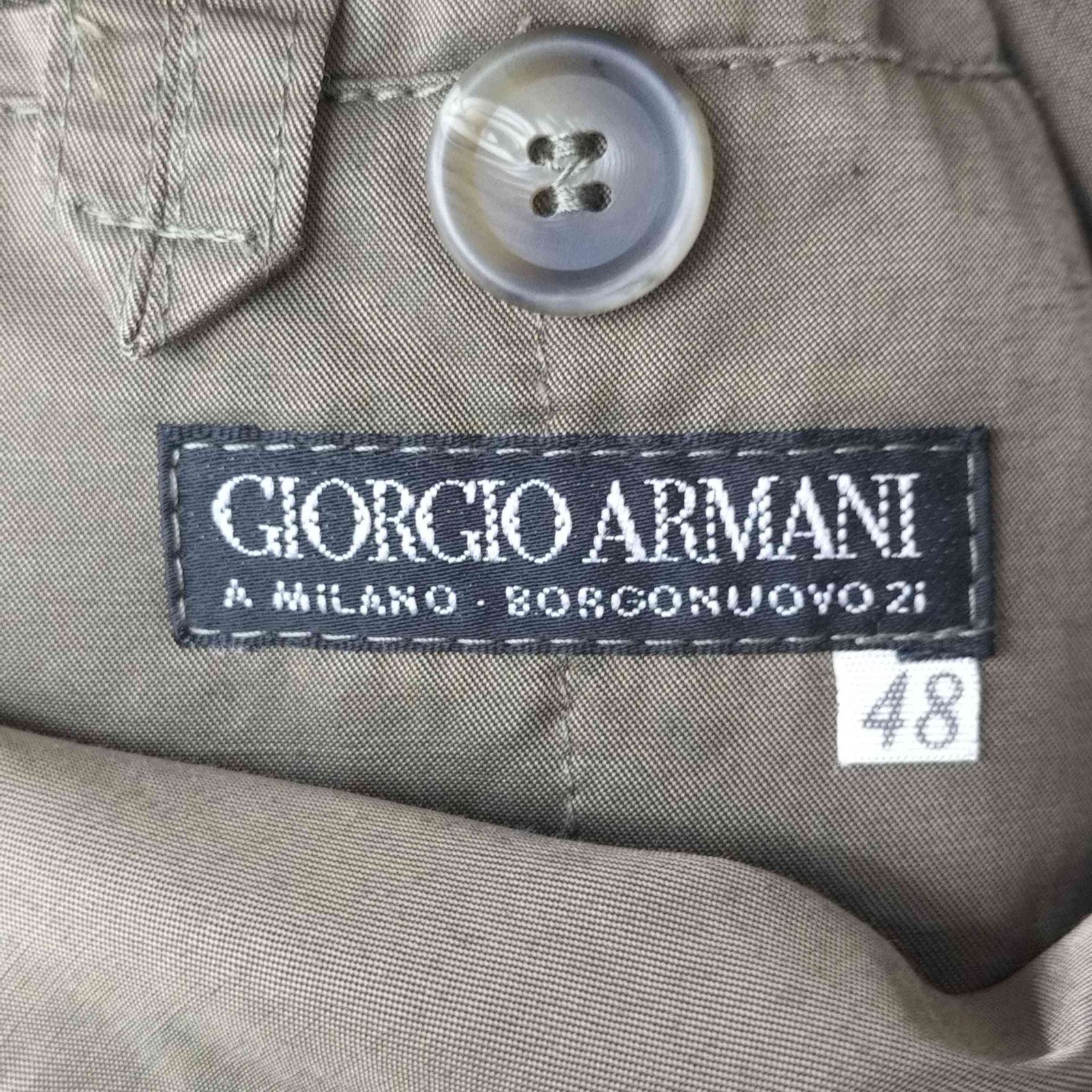 ジョルジオアルマーニ Giorgio Armani 90S イタリア製 光沢 ポリ
