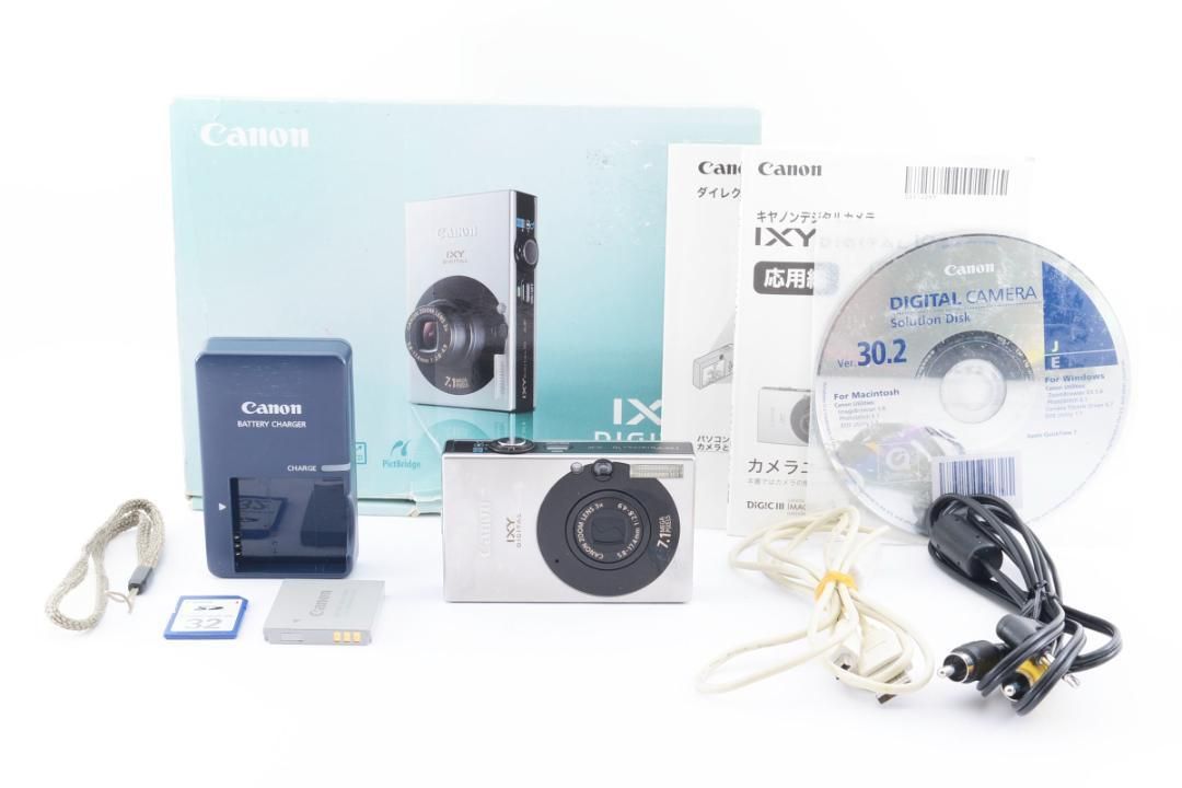 ✨美品✨Canon キャノン IXY DIGITAL 10 イクシ デジタル ブラック