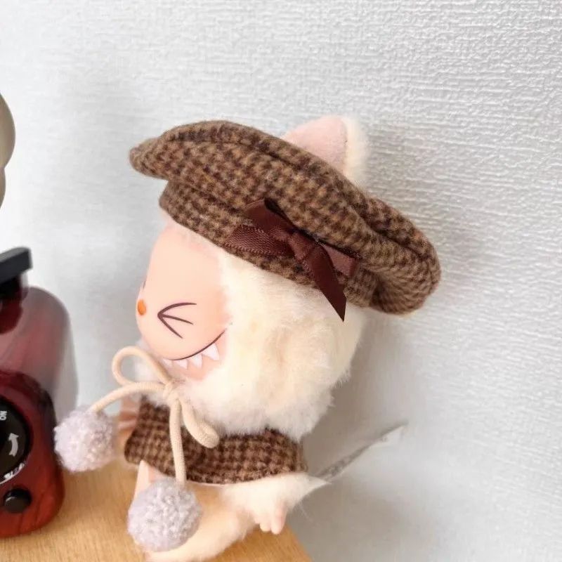 ぬいぐるみ服 labubu ラブブ 15-17cm 第1/2/3世代通用 3点セット