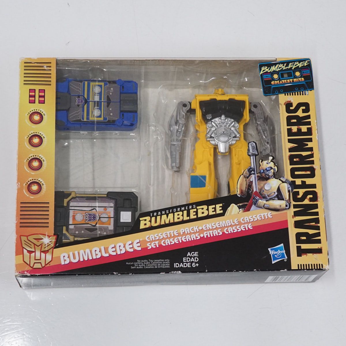 TRANSFORMERS トランスフォーマー BUMBLEBEE バンブルビー グレイテストヒッツ カセットパック USED品 おもちゃ X6825 Transformers Bumblebee Greatest Hits Action Figures, 4 Count