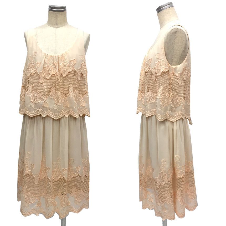 blugirl ブルーガール ノースリーブワンピース 美品 aq9599 - メルカリ 