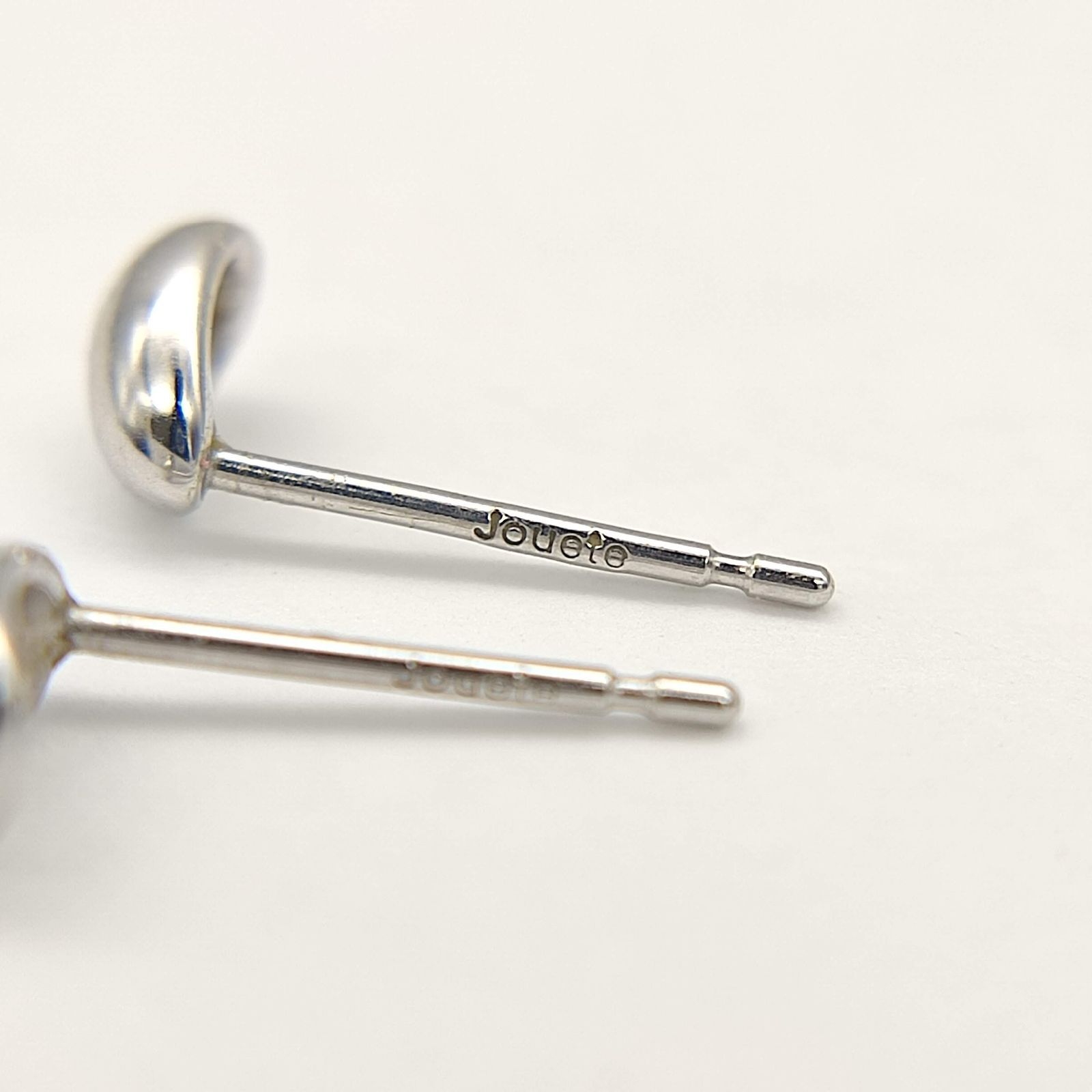 美品】Jouete ジュエッテ K10WGピアス ホワイトゴールド 0.6g - メルカリ