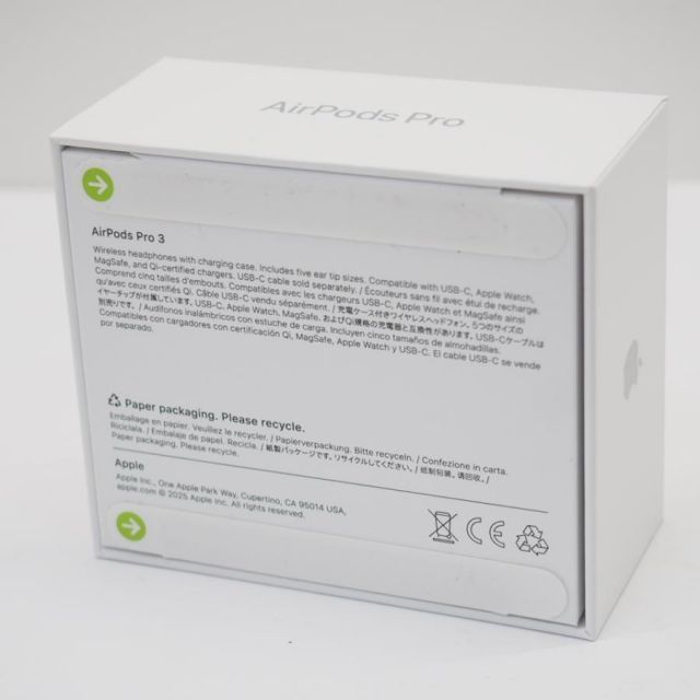 アップル Apple Air Pods Pro 3 MFHP4J A ワイヤレスイヤホン ∴WK1983
