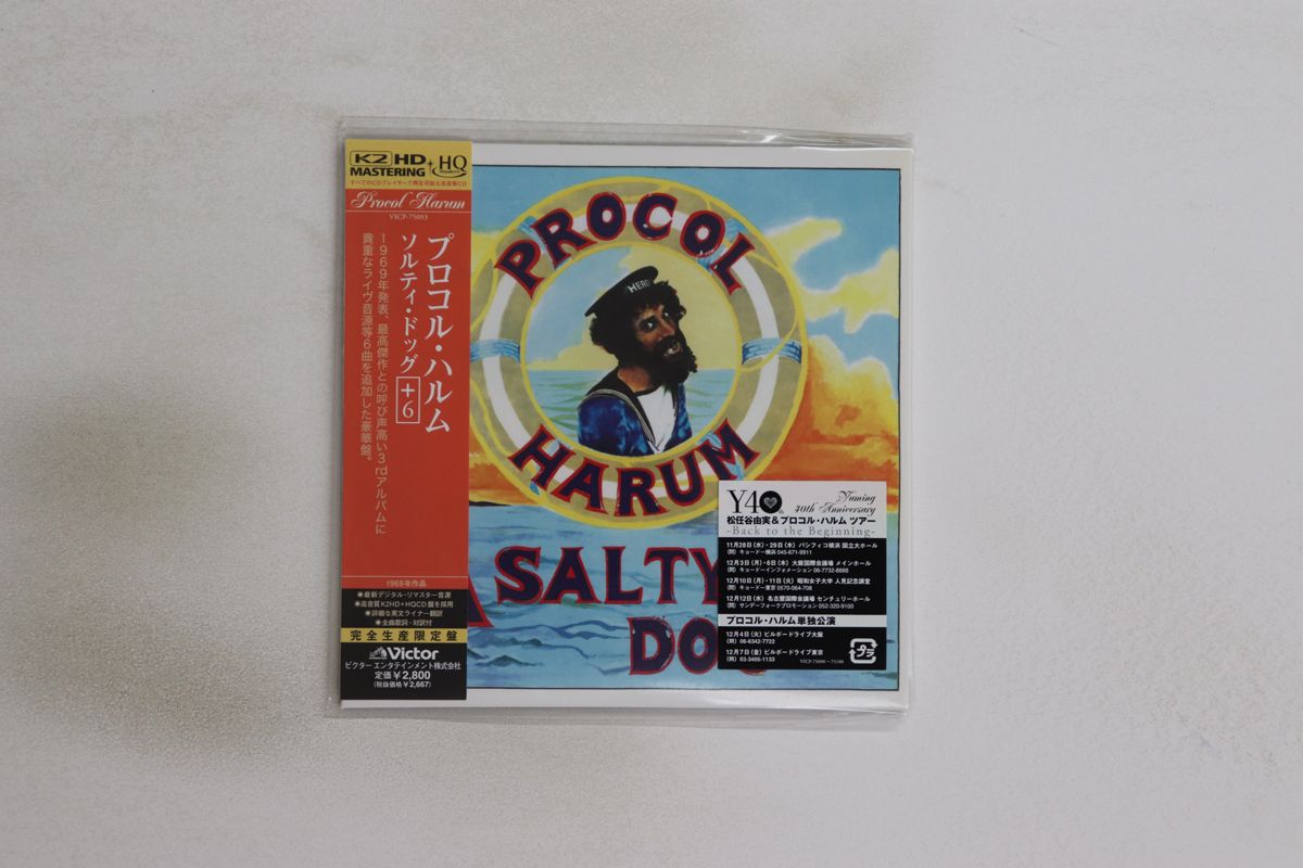 CD Procol Harum A Salty Dog +6 (HQCD) VICP75093PROMO VICTOR 紙ジャケ プロモ /00110 CD Procol Harum A Salty Dog +6 (HQCD) VICP75093PROMO VICTOR
