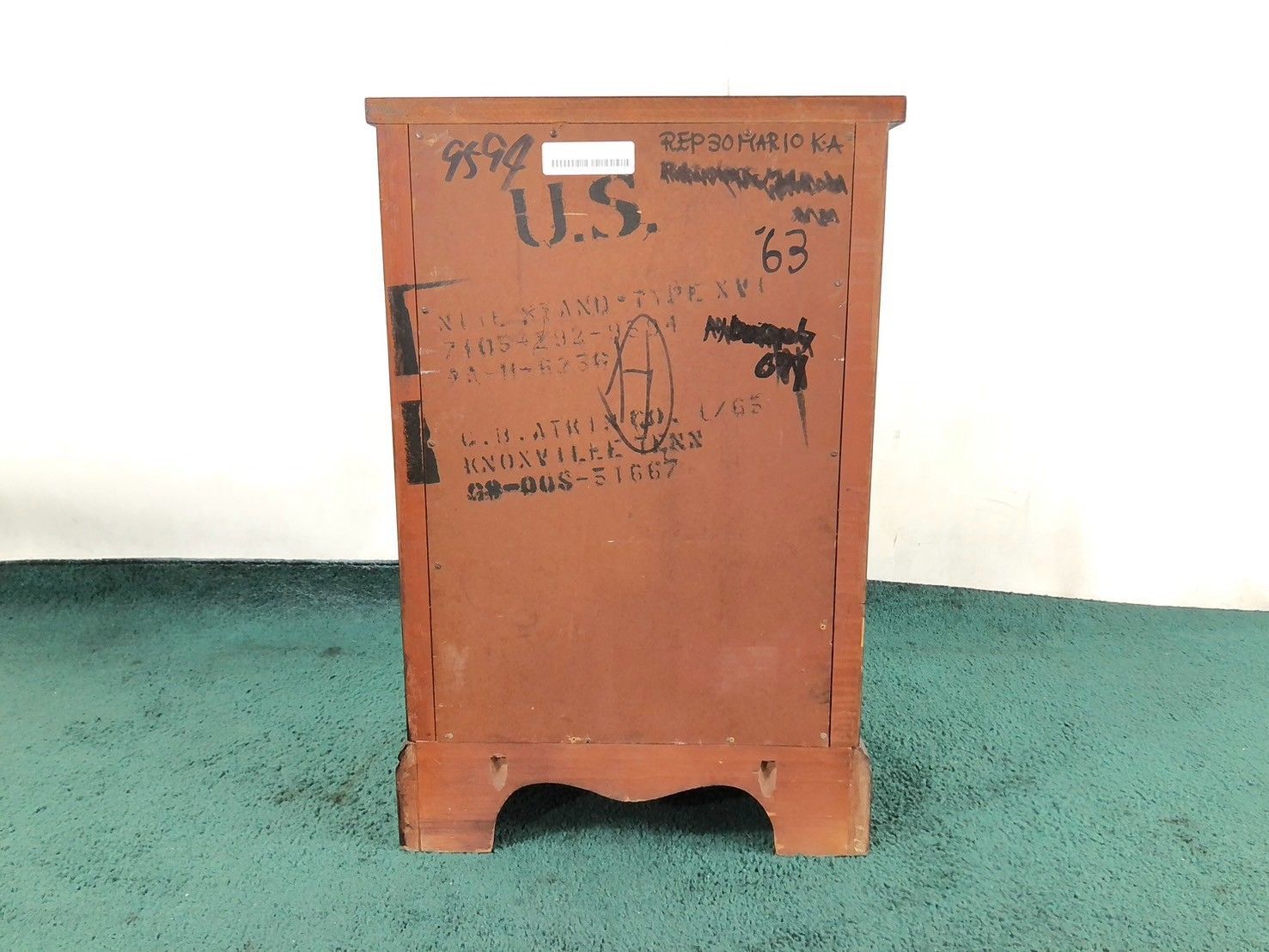ドレクセル ヘリテイジ リシェル シンガー ナイトテーブル 米軍家具