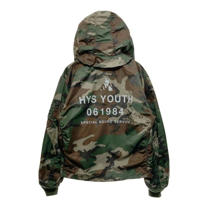 HYSTERIC GLAMOUR ヒステリックグラマー HYS YOUTH A-1 フロートジャケット カモフラージュ 02223AB03 Size M
