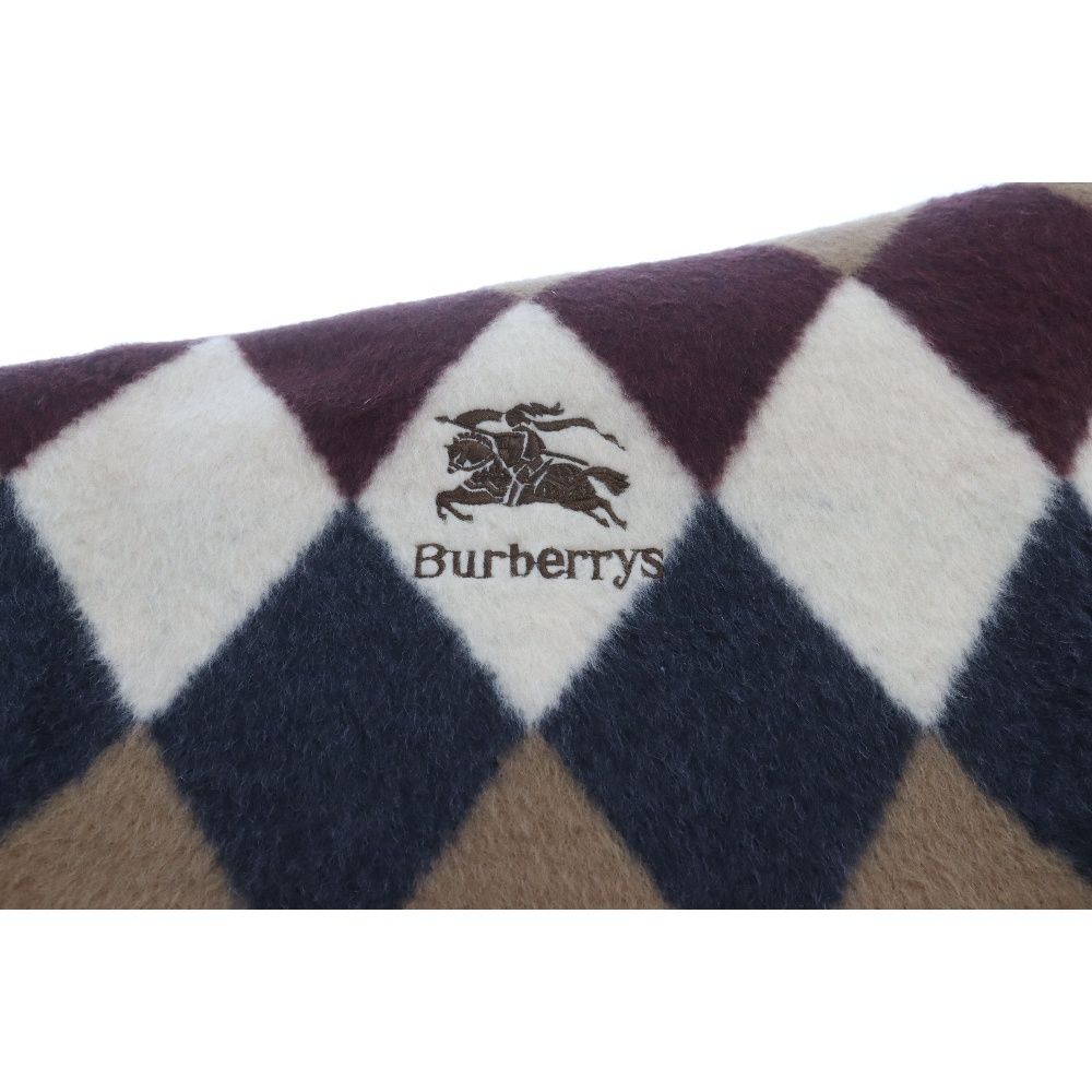 Burberry ブランケット BURBERRY バーバリーチェック柄ブランケット.マフラー 【vintage