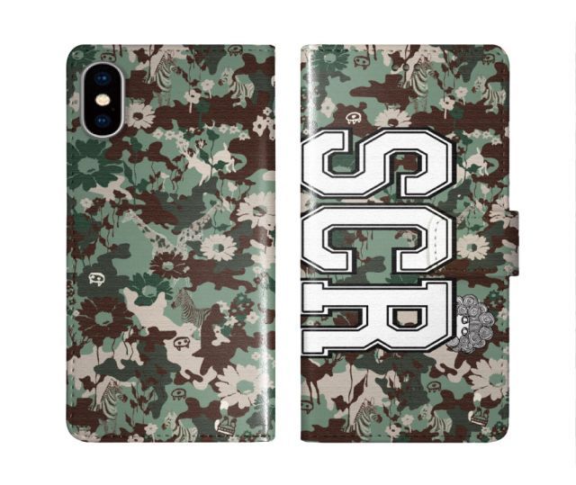 数量限定，定番人気 スカラー スマホケース Galaxy A55 5G SC-53E 手帳型 ギャラクシー SC-51E SC-53D SC-56C SC-56B SC-53B SC-51A スマホカバー 全機種対応 scolar アニマル 迷彩柄 カモフラ グリーン ロゴ か その他
