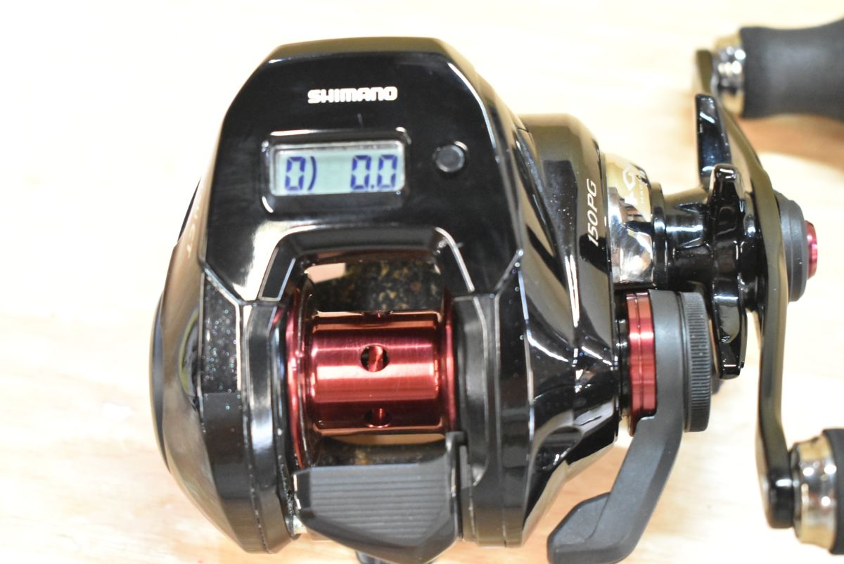 シマノ　１５炎月ＣＴ　１０１ＰＧ［左巻き］新品　カウンター付き軽量鯛ラバリール シマノ 15炎月CT 101PG［左巻き］新品 カウンター付き軽量鯛