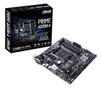 【中古】ASUS AMD A320 搭載 AM4 Socket 対応 マザーボード PRIME A320M-A 【microATX】 n5ksbvb